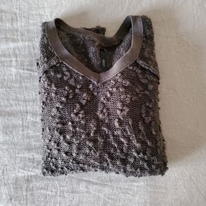 Dark Gray Slouchy Sweater